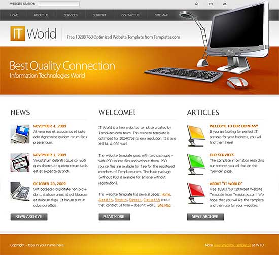 25 Fresh HTML/CSS Web Template for Free Download 11 25 Fresh HTML/CSS Web Template for Free Download 11
