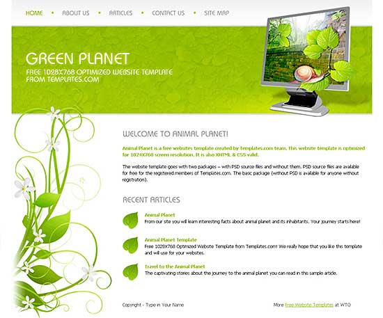 25 Fresh HTML/CSS Web Template for Free Download 6 25 Fresh HTML/CSS Web Template for Free Download 6