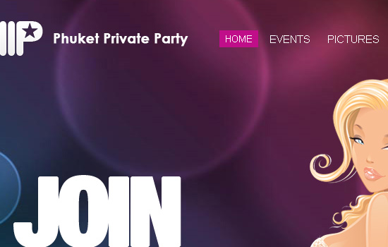 Beautiful Navigation Menu Style with Website Color Combination 8
