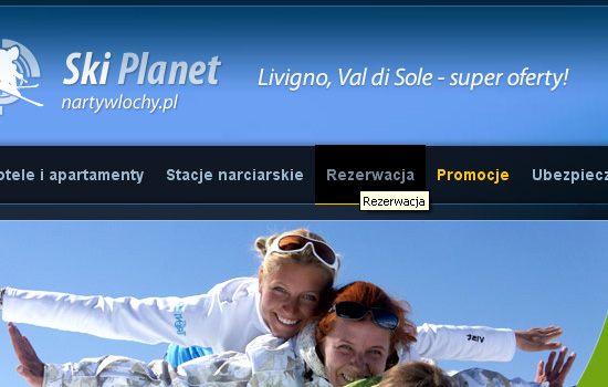 Beautiful Navigation Menu Style with Website Color Combination 13