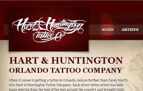 Beautiful Navigation Menu Style with Website Color Combination 1
