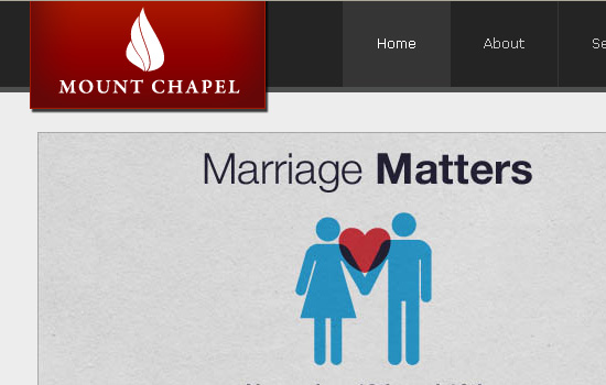 Beautiful Navigation Menu Style with Website Color Combination 7