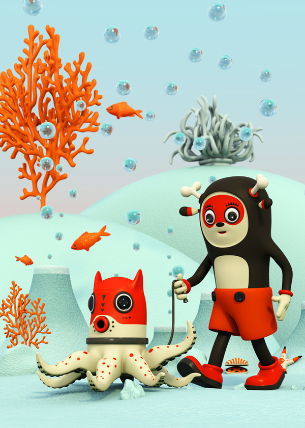 A Showcase of Beautiful 3D Illustrations by Teodoru Badiu 4
