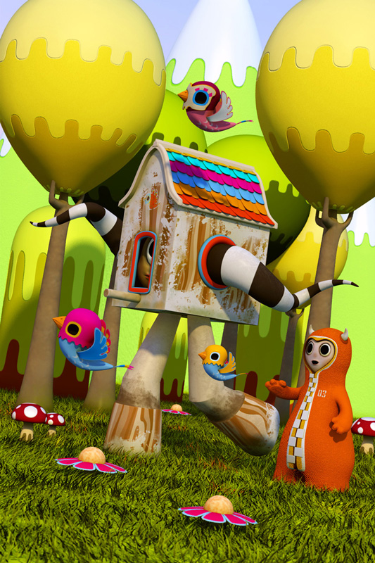 A Showcase of Beautiful 3D Illustrations by Teodoru Badiu 48