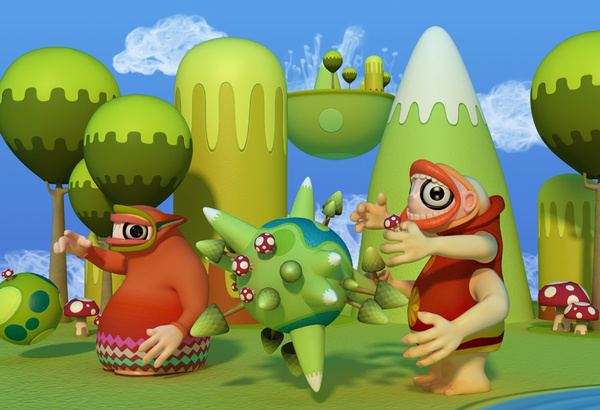 A Showcase of Beautiful 3D Illustrations by Teodoru Badiu 49