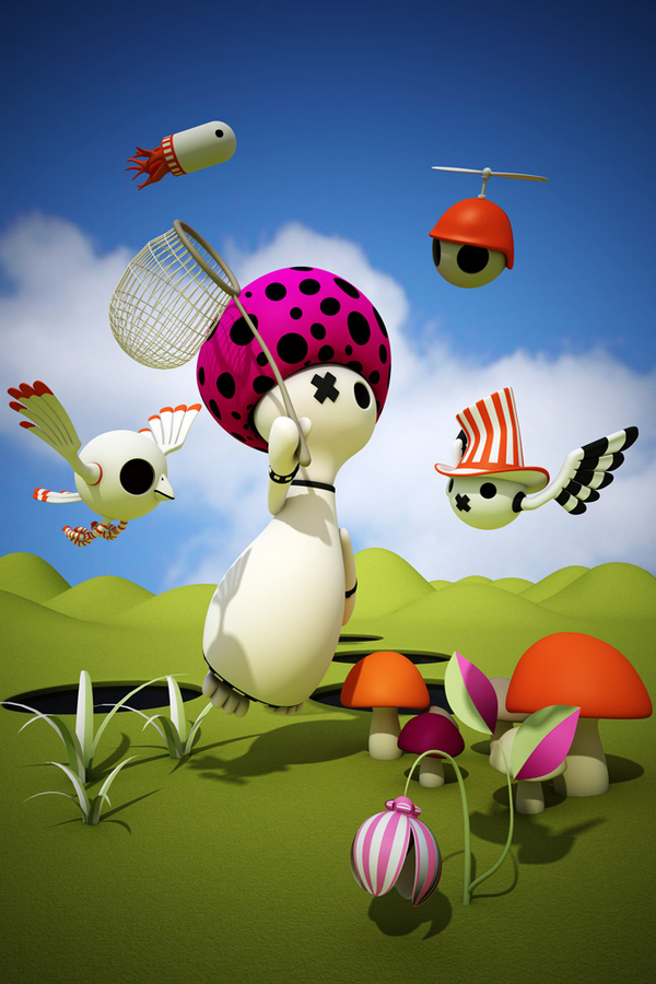 A Showcase of Beautiful 3D Illustrations by Teodoru Badiu 52
