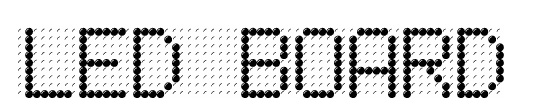 20 Best Useful Digital Fonts for LED Banner Designing 14