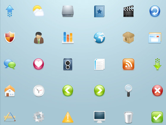 20 Beautiful Free Icon Sets for Designers 15