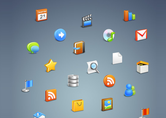 20 Beautiful Free Icon Sets for Designers 7