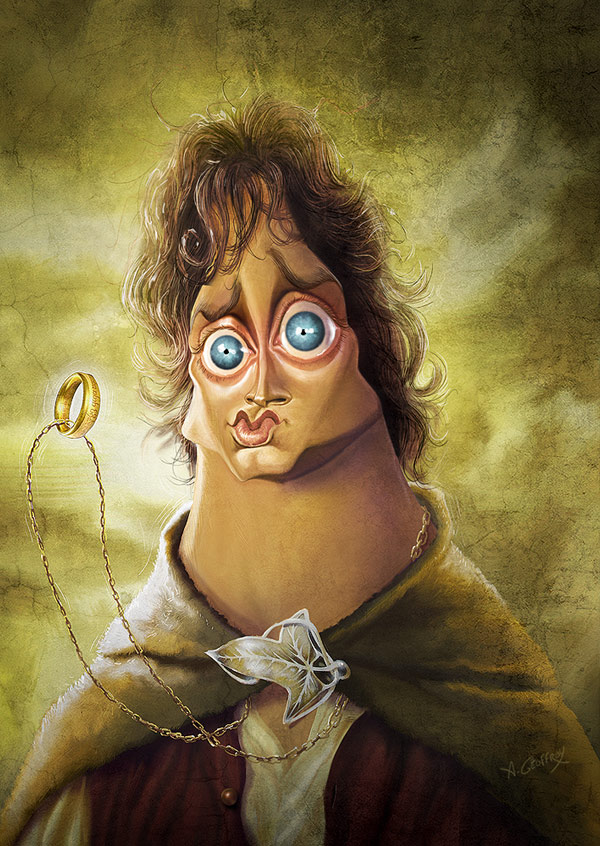 20 Amazing Caricatures by Anthony Geoffroy 3