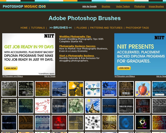 20 Amazing High Quality Photoshop Brush Directories for Designers 13