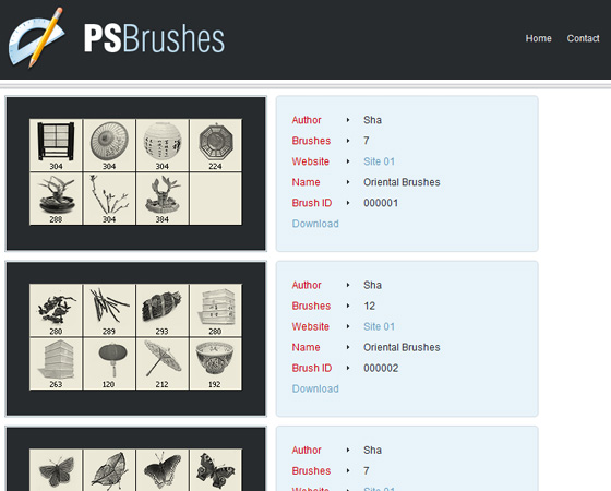 20 Amazing High Quality Photoshop Brush Directories for Designers 14