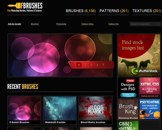 20 Amazing High Quality Photoshop Brush Directories for Designers 2