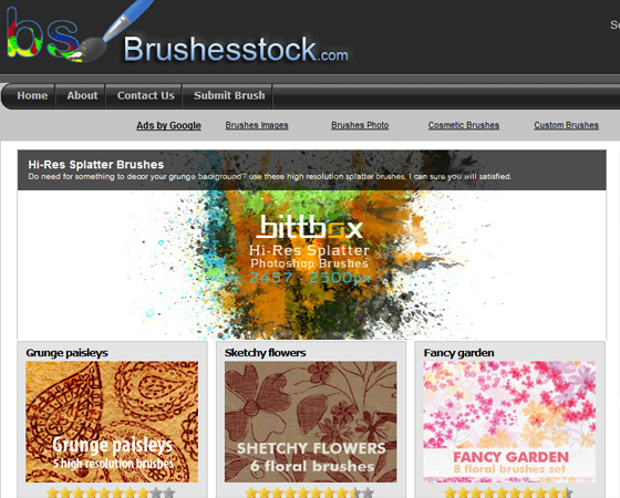 20 Amazing High Quality Photoshop Brush Directories for Designers 4