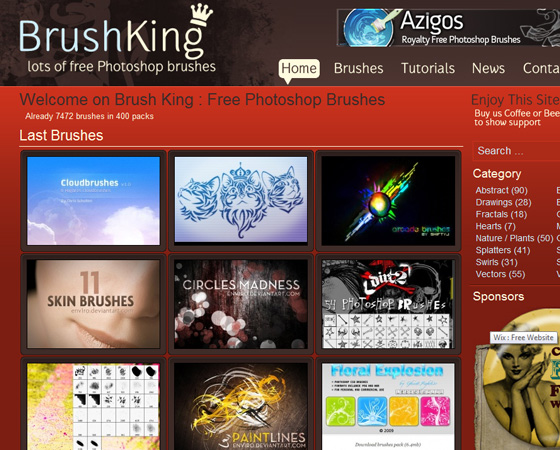 20 Amazing High Quality Photoshop Brush Directories for Designers 5