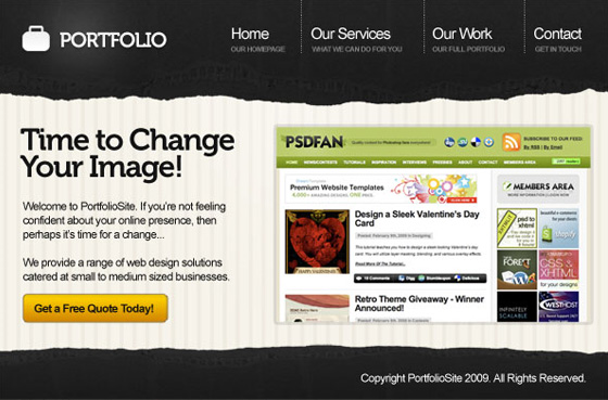 20 Most Useful Photoshop Tutorial to Create High Quality Web Design Layout 10