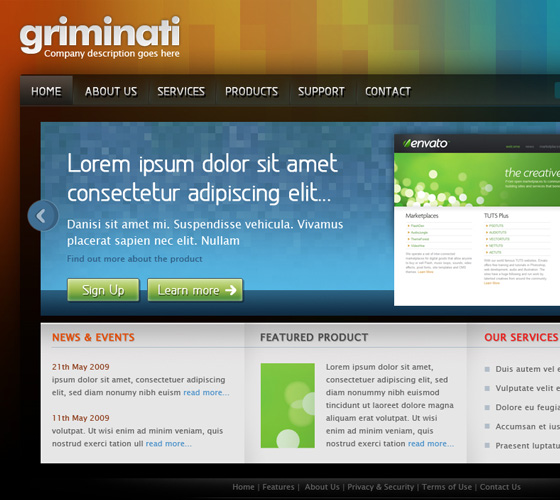 20 Most Useful Photoshop Tutorial to Create High Quality Web Design Layout 13