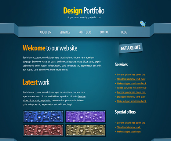 20 Most Useful Photoshop Tutorial to Create High Quality Web Design Layout 6