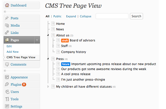 10 Excellent Plugins that Extend WordPress as a CMS 2