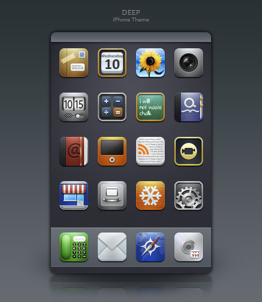 20 Free Amazing Icon Sets for Your iPhone 10