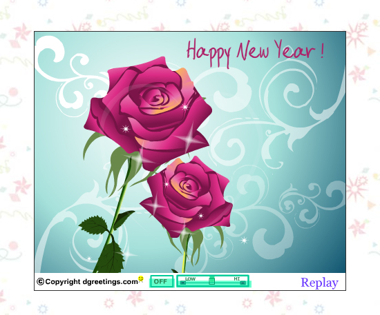 20 Most Beautiful Happy New Year E-Cards 1