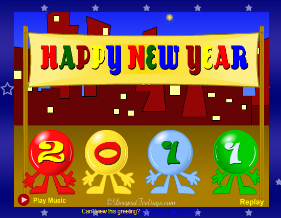 20 Most Beautiful Happy New Year E-Cards 16