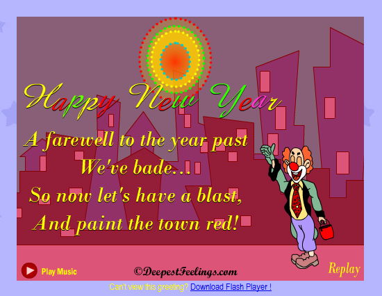 20 Most Beautiful Happy New Year E-Cards 17