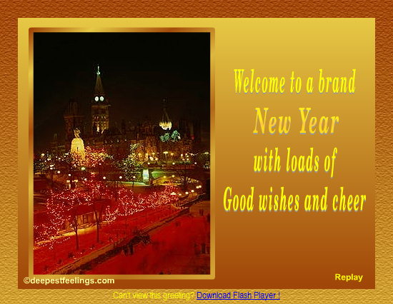 20 Most Beautiful Happy New Year E-Cards
