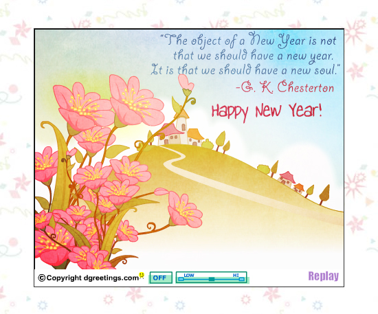 20 Most Beautiful Happy New Year E-Cards 9