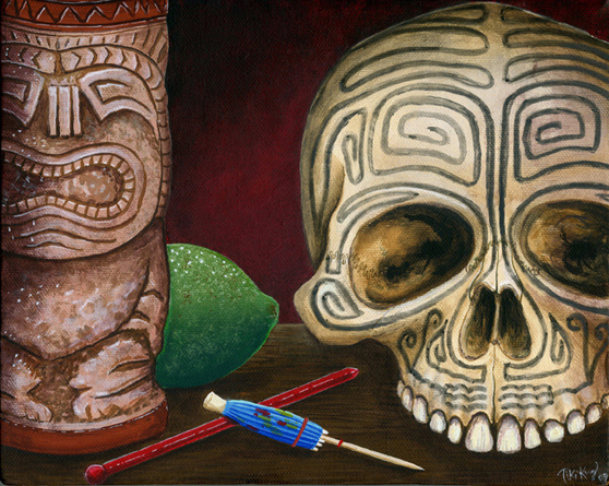 A Beautiful Gallery of 33 Amazing Tiki Art for Inspiration 10