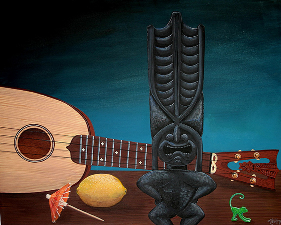 A Beautiful Gallery of 33 Amazing Tiki Art for Inspiration 13