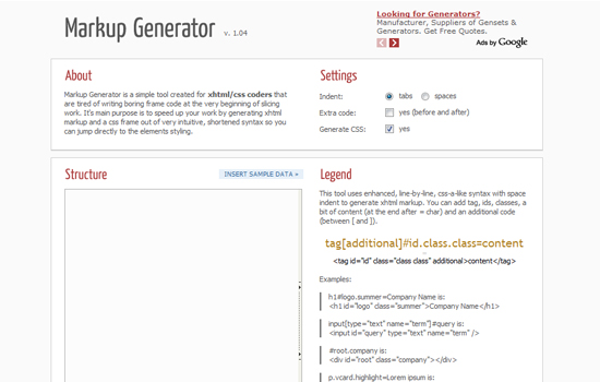 20 Useful Tools and Generators for Web Designers to Develop CSS 9