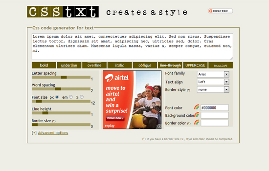 20 Useful Tools and Generators for Web Designers to Develop CSS 14