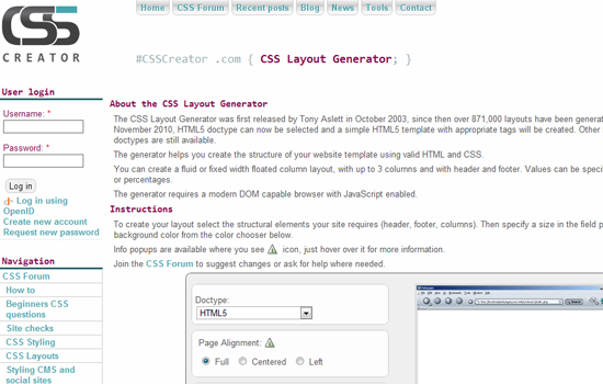 20 Useful Tools and Generators for Web Designers to Develop CSS 6