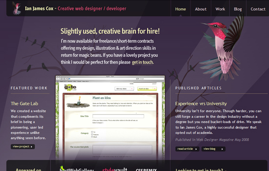 20 Awesome Web Blog Design for Inspiration 8