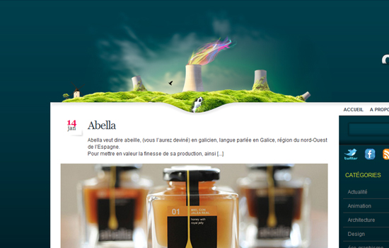 20 Awesome Web Blog Design for Inspiration 11