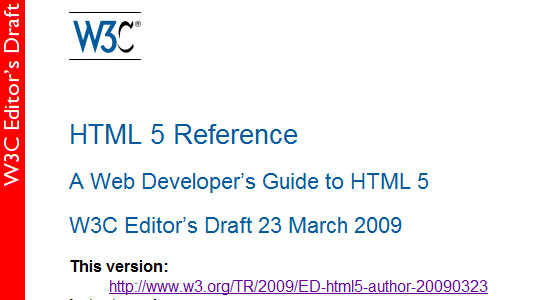 10 Useful Resources for Designers and Developers to Learn HTML5 3