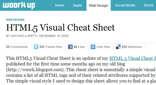 10 Useful Resources for Designers and Developers to Learn HTML5 4