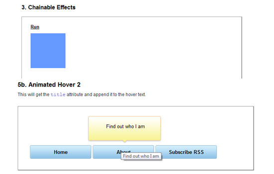 Exclusive Gallery of jQuery Plugins and Tutorials 11 Exclusive Gallery of jQuery Plugins and Tutorials 11