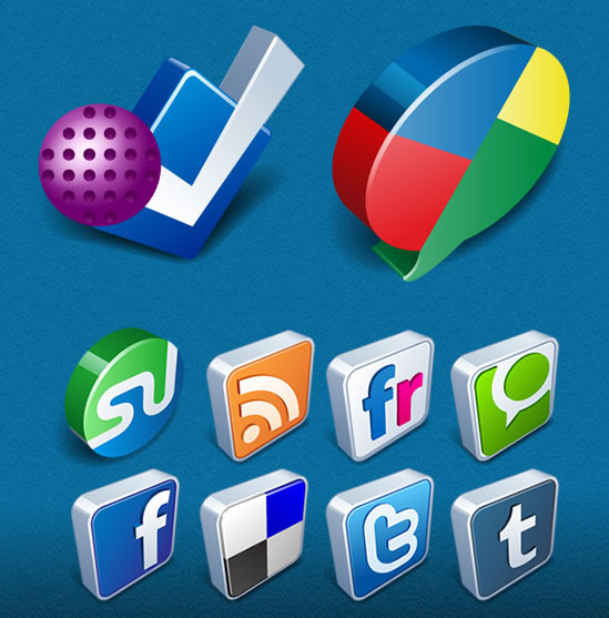 18 Free Social Media Icon Sets with Awesome Creativity 7