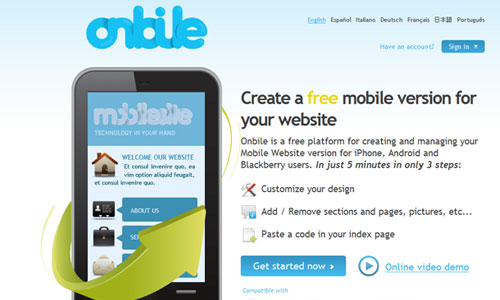 10 Excellent Tools to Create a Mobile Version of Your Website 1 10 Excellent Tools to Create a Mobile Version of Your Website 1