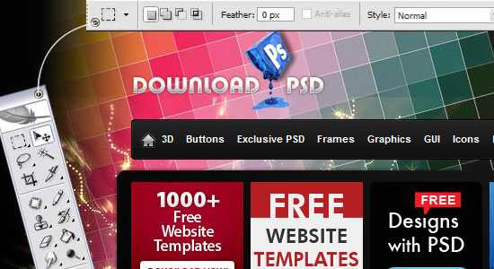 Free Photoshop and Vector Resources for Designers 1