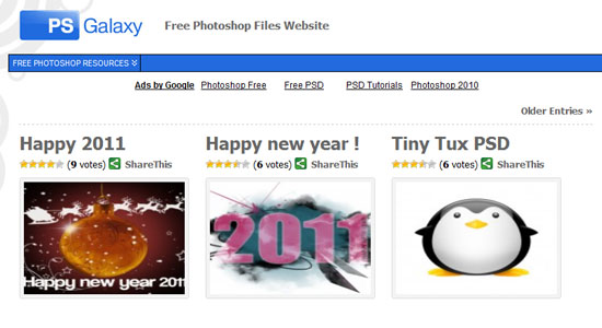 Free Photoshop and Vector Resources for Designers 9