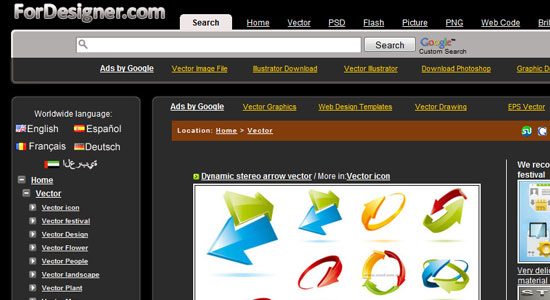 Free Photoshop and Vector Resources for Designers 12