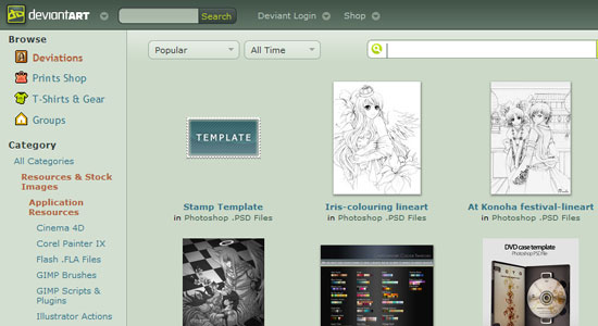 Free Photoshop and Vector Resources for Designers 5