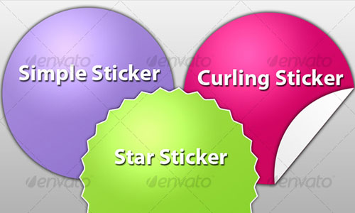 10 Creative Sticker Pack with Source File 2