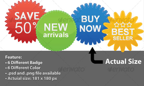 10 Creative Sticker Pack with Source File 5