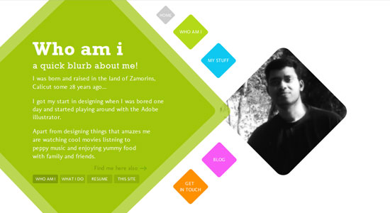Experience About Us Pages of Some Highly Creative Designers Website 8