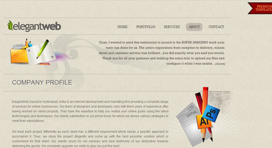 Experience About Us Pages of Some Highly Creative Designers Website 10