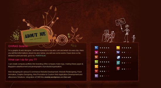 Experience About Us Pages of Some Highly Creative Designers Website 3